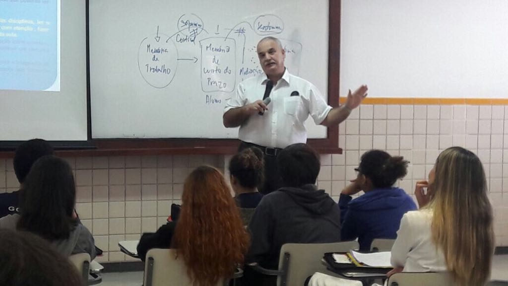 COLÉGIO SANTA MÔNICA – PALESTRA SOBRE OS PROCESSOS DE APRENDIZEM – BONSUCESSO